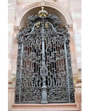 Wrought iron gates