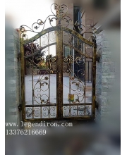Wrought iron gates