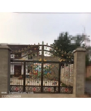 Wrought iron gates