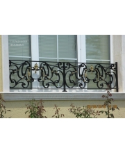 Wrought iron railings