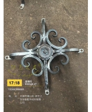 Iron art flower pots