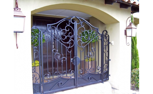 庭院鐵藝大門(mén)